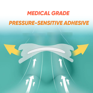 Plester Hidung Desain Khusus Breathe Right Strip Hidung Non-woven Pernapasan Lebih Baik Plester Hidung Strip Pernapasan - Product Image 3