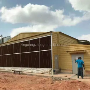 Poultry house prefabricated steel structure livestock shed chicken farm for sale