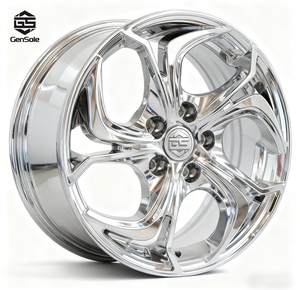 Nuevas ruedas de aleación de colores rojo azul plata negro Gensole GSF1058 Multi Spoke 16-20 pulgadas reemplazo - Product Image 2