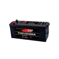 Batterie de démarrage automobile au plomb-acide scellée TOKUSHIMA JIS 12V 120Ah personnalisée et économique pour voitures, 820 CCA, garantie 3 ans, CE