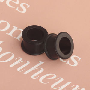 Iercing ununnel et ooft/iliard ilicono lelesh ar LUGs 2G-25mm leflexible ar tretching auauge xpander 6-24 Mmix Mix 10 tamaño negro - Product Image 2