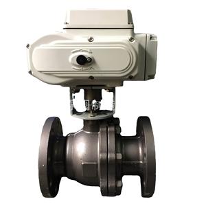 Válvula de Bola Eléctrica de UPVC y CPVC Resistente a Ácidos y Álcalis Q911F-16S, Cierre para Medios Gaseosos - Product Image 2