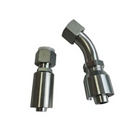 Raccords de tuyauterie hydraulique haute pression résistants aux températures du fabricant 45 #   Acier/Acier inoxydable