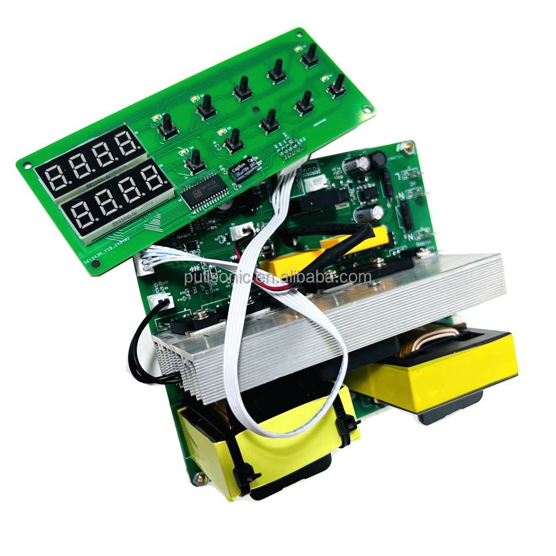 400W 20KHz Ultrasonic Generator Circuit for Ultrasonic Cleaning System Motorcycle Fuel Tanks and Metal Degreasing