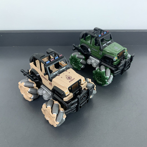 2.4Ghz <span class=keywords><strong>1</strong></span>:36 sept canaux quatre roues motrices lumières colorées Macan roue mère cascadeur véhicule militaire tout-terrain - Product Image 5