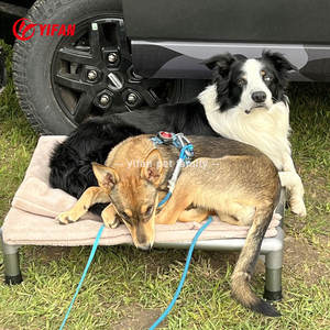 Cama Elevada Impermeable para Perro, Cama Portátil de Aluminio a Prueba de Masticar, Cama Grande para Mascota con Marco de Aluminio - Product Image 5