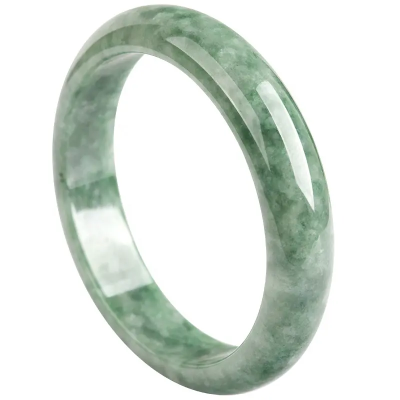 Natuurlijke Jade Bean Groene Vrede Armband Mode Dames Accessoires Sieraden Jade Groothandel Sz16