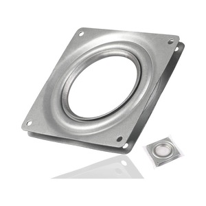 Swivel Plate Hollow Turntable 2 3 4 6 Inch Iron Bearing Base Industrial Exhibit Furniture <b>Hardware</b> - Product Image 2