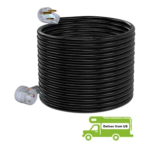 30Amp Schweißer-Verlängerung kabel 40Ft Schweiß maschinen kabel 10AWG/3C NEMA 6-50 Haushalts schweiß kabel, ETL-gelistet