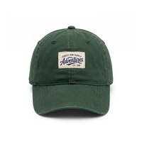 Casquette de baseball blanche à 6 panneaux avec logo personnalisé OEM, patch en coton tissé