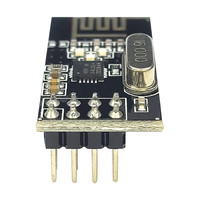 Module sans fil Bssy)Nrf24l01, carte de développement intégrée, émetteur-récepteur 2.4g, communication Dip-8 Sir1