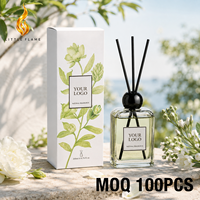 Diffuseur de parfum à bâtonnets LF Private Label 200ML, senteur Feuille et Fleur d'Oranger, personnalisez votre LOGO, parfum d'ambiance pour la maison, OEM ODM