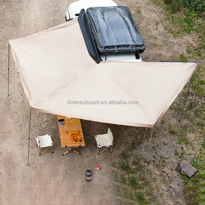 Индивидуальный Водонепроницаемый Поликарбонат Uv50 + дешевый 4X4 автомобильный боковой тент 4Wd на крышу стойки тент разных размеров - Product Image 1