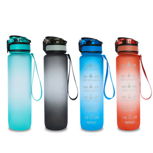 32oz <span class=keywords><strong>gran</strong></span> motivación marcador de tiempo flujo rápido deporte eco amigable motivación la botella de agua con logotipo personalizado - Product Image 6