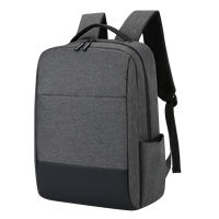 Sac à dos d'école portable léger et imperméable de haute qualité avec logo personnalisé, élégant et tendance, en tissu Oxford, convertible en sac bandoulière