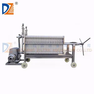 מסנן צלחות ומסגרות ידני חדש מנירוסטה בדרגת מזון לסינון יין, שמן וחלב - Product Image 2