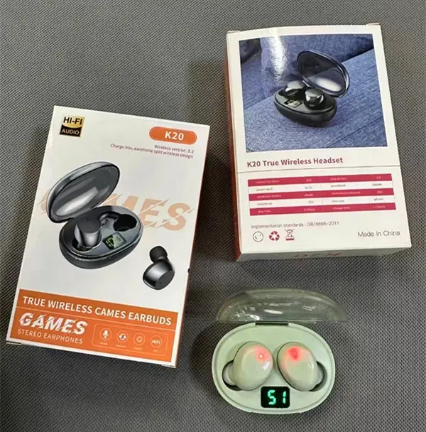 Nieuwe Trending Elektronica Rgb Game Tws Headset Type-C Oortelefoon Oordopjes En In-Ear Hoofdtelefoon Voor Game