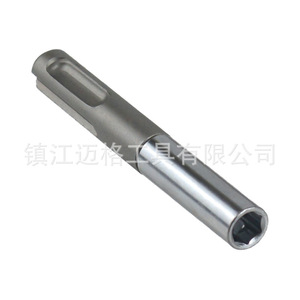 Sds Drill Adapter Sleeve 50mm Black Oxide Steel Masonry Drilling Extension Rod For Hammer Drill - Product Image 4