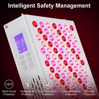 Mesin Terapi Cahaya LED Inframerah US Stock Magique Power 630 660 810 850 940nm, Panel Terapi Cahaya Merah untuk Seluruh Tubuh
