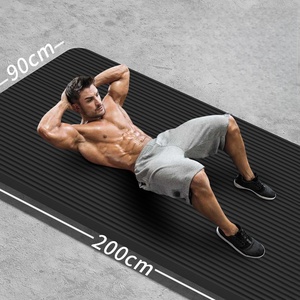 <span class=keywords><strong>Tapis</strong></span> <span class=keywords><strong>de</strong></span> yoga NBR antidérapant <span class=keywords><strong>de</strong></span> <span class=keywords><strong>10</strong></span> <span class=keywords><strong>mm</strong></span> d'<span class=keywords><strong>épaisseur</strong></span>, haute qualité, vente en gros, pour hommes et femmes, fabriqué par PINJIAN - Product Image 2