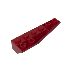 [Gobricks]GDS-767 Vente en gros de pièces de blocs de construction en plastique ABS, cale incurvée inversée 6x2 droite, échelle 1:8, 41764 - Product Image 2