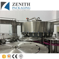 Machine de remplissage d'eau en bouteille électrique automatique multifonctionnelle / Changement rapide / Pour différents types de bouteilles / Capacités multiples