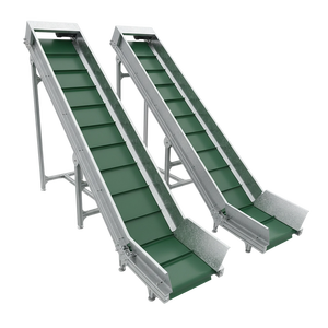 ناقل حزامي عالي الجودة لرفع وتسلق المنحدرات مع جوانب PVC للبضائع السائبة أو المعبأة - Product Image 4