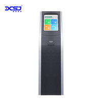 Sistema de Gestión de Filas de Banco, Máquina Expendedora de Tickets, Pantalla Táctil, Montaje en Suelo, 220V