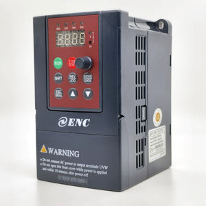 ENC EDS800シリーズミニ周波数インバーターEDS800-2S0002NB AC220V 0.2KW 1.6A - Product Image 2