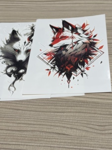 Pegatinas de tatuajes temporales de arte corporal con transferencia de agua de alta calidad, de marca OEM, en varios tamaños, con duración de 3 a 7 días. - Product Image 4