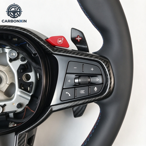 Volante Deportivo Personalizado de Fibra de Carbono M6 para BMW Serie G X3m X4m X5m X6m G3x G1x G0x M3 G80 M4 G82 M5 F90 M8 - Product Image 5