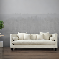Ensemble de canapé Chesterfield modulaire inclinable moderne Offre Spéciale Design unique Section sectionnelle américaine Tissu en bois de velours pour la maison