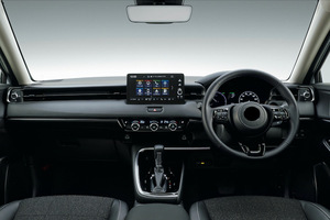 WZX 2022 2024 RHD LHD ABS Cubierta de Marco de Control Central de Carbono para Aire Acondicionado, Accesorios para Coche HR-V - Product Image 2