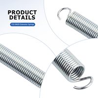 Ressorts d'extension robustes sur mesure OEM (acier inoxydable) pour applications automobiles