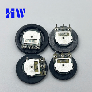 Potenciómetro de esfera de engranaje Horizontal de un solo pin de tamaño múltiple, Horizontal potenciómetro de esfera de engranaje, 50K, 10K, 1K, 20K, 2K, 5K, 100K - Product Image 5