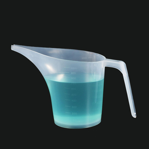 INTODIY bocca lunga 1000ml misurino in plastica capiente per fare artigianato di gioielli in resina di sapone per candele - Product Image 3