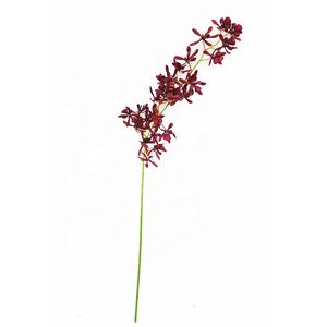 Décoration d'intérieur, tige d'orchidée artificielle <span class=keywords><strong>Vanda</strong></span> à toucher réel, 69 cm de long, vente en gros - Product Image 6