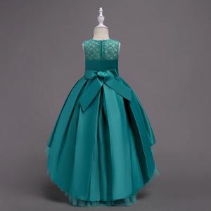 Vestido de Princesa de Flores para Niñas, para Bodas, Fiestas de Cumpleaños, de 3 a 14 Años, Vestido Largo con Falda Alta y Baja, Tutú de Baile - Product Image 6