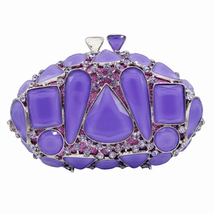 Women Funny Skull Evening Bag Zipper Clutch <b>Purse</b> with Removable Chain Handbag for Halloween Night Out Concert - Product Image 1