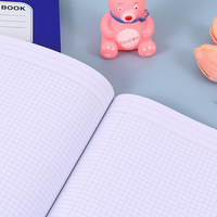 Cahier de composition de 100 feuilles, journal d'écriture, carnet avec papier ligné ou quadrillé, fournitures scolaires pour les étudiants