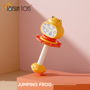 Petits <span class=keywords><strong>hochets</strong></span> Maracas de grenouille sautante bébé secoueur marteau de sable jouet 2023 nouveaux jouets de Joysun jouets - Product Image 5