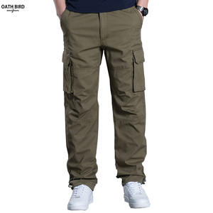 Atacado Multi-bolso Uniforme Tática Calças De Trabalho Street Wear Calças Sweatpants Casual Moda Calças De Carga Para Homens Fabricante - Product Image 2