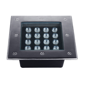 Lumière LED carrée encastrée, projecteur extérieur étanche pour aménagement paysager et <span class=keywords><strong>pelouse</strong></span> - Product Image 3