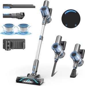 <span class=keywords><strong>Aspirateur</strong></span> Balai Sans Fil 2026 Amélioré avec Moteur Puissant <span class=keywords><strong>et</strong></span> Écran Tactile, Anti-Emmêlement, pour <span class=keywords><strong>Tapis</strong></span> <span class=keywords><strong>et</strong></span> Sols Durs à Domicile - Product Image 1