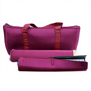 SMH 166 pièces de Mahjong américain, comprenant un sac en tissu, des cartes, une règle, des accessoires, un emballage et des poules roux de style américain - Product Image 6