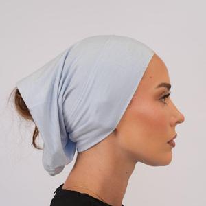 Universal muslim inner <b>cap</b> under <b>hijab</b> solid color simple design Customizable Comfortable Breathable Soft Stretchy Ladies - Product Image 1
