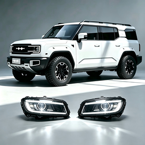 ชุดไฟหน้าคุณภาพสูงด้านหน้าซ้ายขวาสำหรับ <span class=keywords><strong>BYD</strong></span> Shark Tai3 Tai7 Leopard 5 Leopard 8 อะไหล่ตัวถังรถยนต์ - Product Image 1