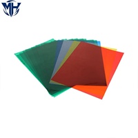 Feuille de plastique en polychlorure de vinyle transparente et colorée se vend bien. Planche de découpe et d'emballage en chlorure de polyvinyle. OEM/ODM