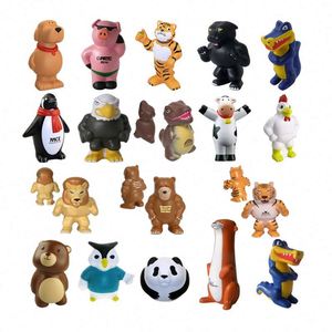 Balle anti-stress en mousse PU souple personnalisable pour enfants, jouet promotionnel d'usine, avec logo sur mesure - Product Image 4