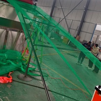 Ligne de production de machines de fabrication de filet de clôture en maille plate en plastique de haute qualité pour volailles